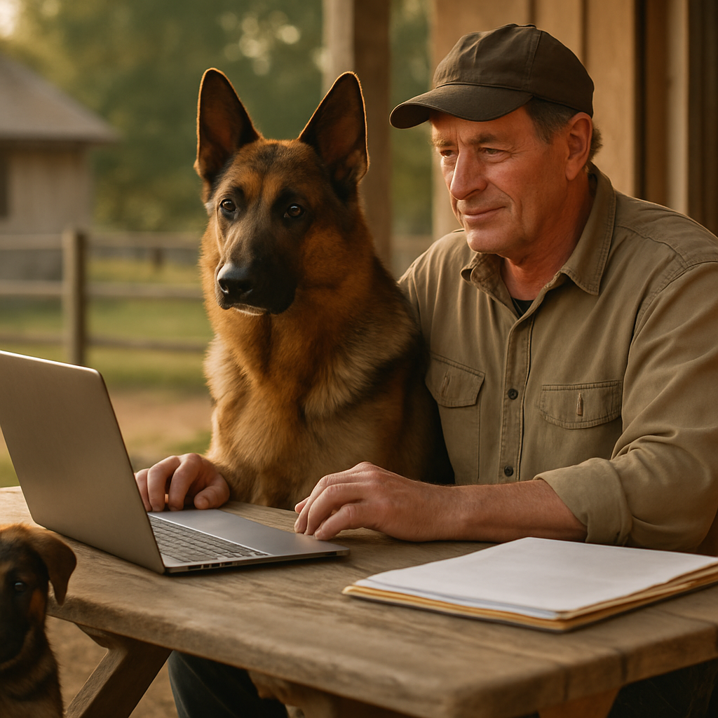 Von Waldberg: Online-Marketing für Schäferhundzuchtbetriebe