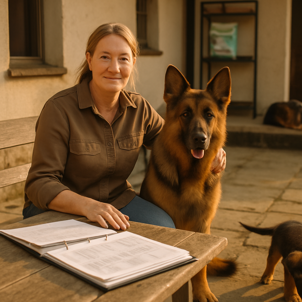 Markenführung im Zuchtbetrieb – Von Waldberg German Shepherds
